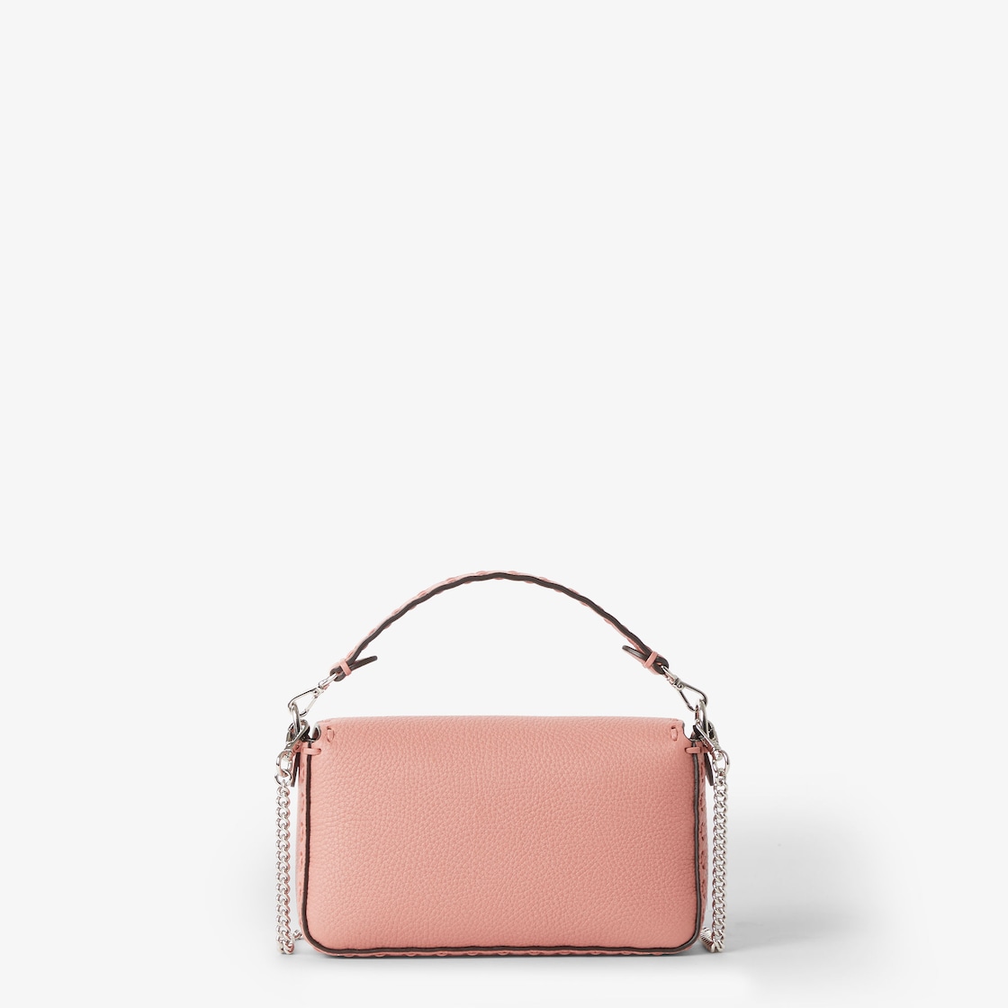 Baguette Mini Cuoio Romano leather Pink - Image 3/5