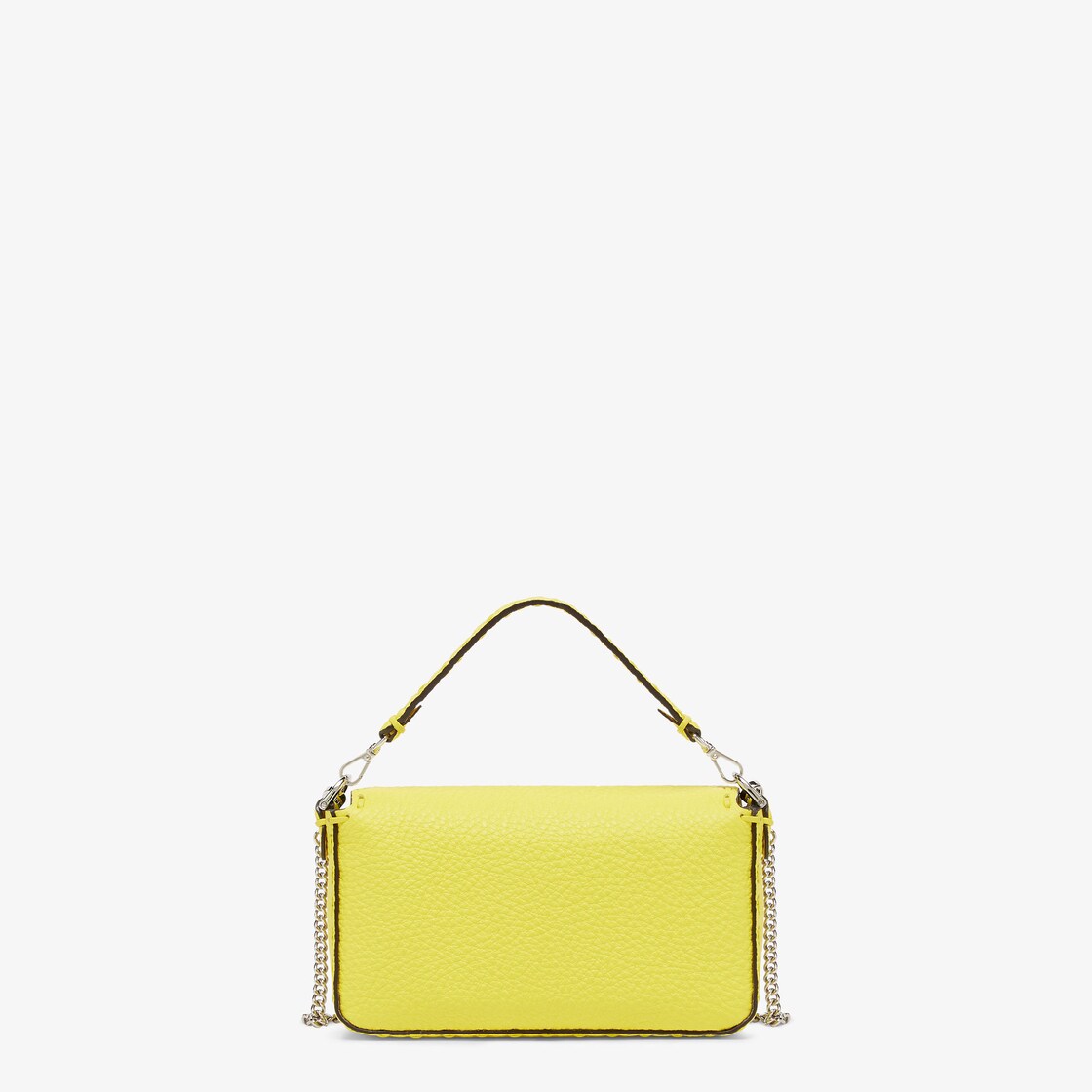 Baguette Mini Cuoio Romano leather Yellow - Image 3/5