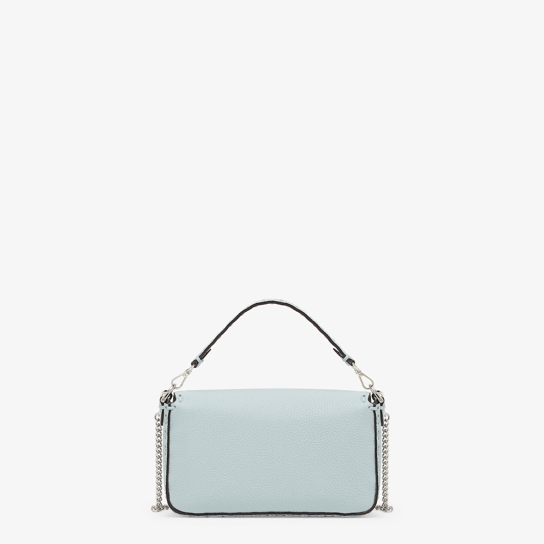 Baguette Mini Cuoio Romano leather Light blue - Image 3/5