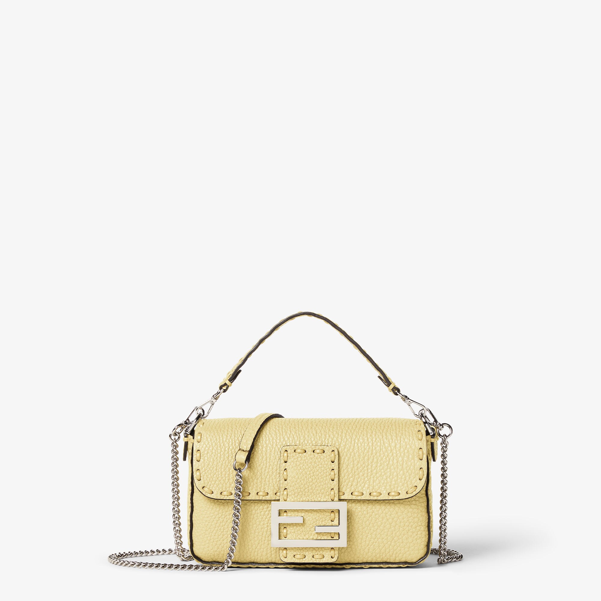 【関税&送料込】Fendi Baguette Cuoio Romano D Baguette Cuoio Romano leather Brown | Fendi