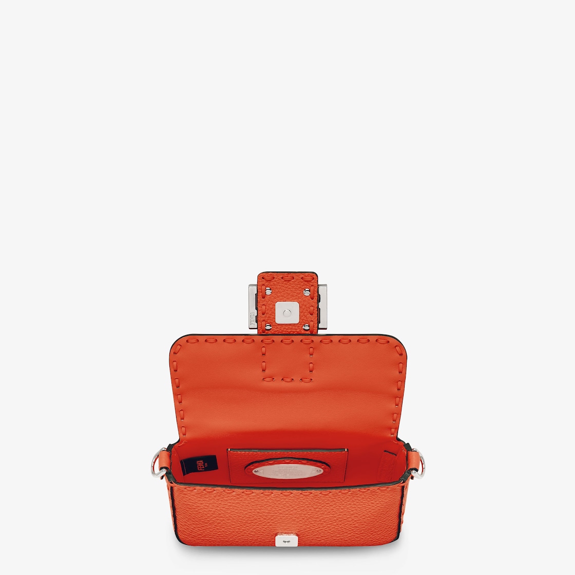 Baguette Mini Cuoio Romano leather Orange - Image 4/6