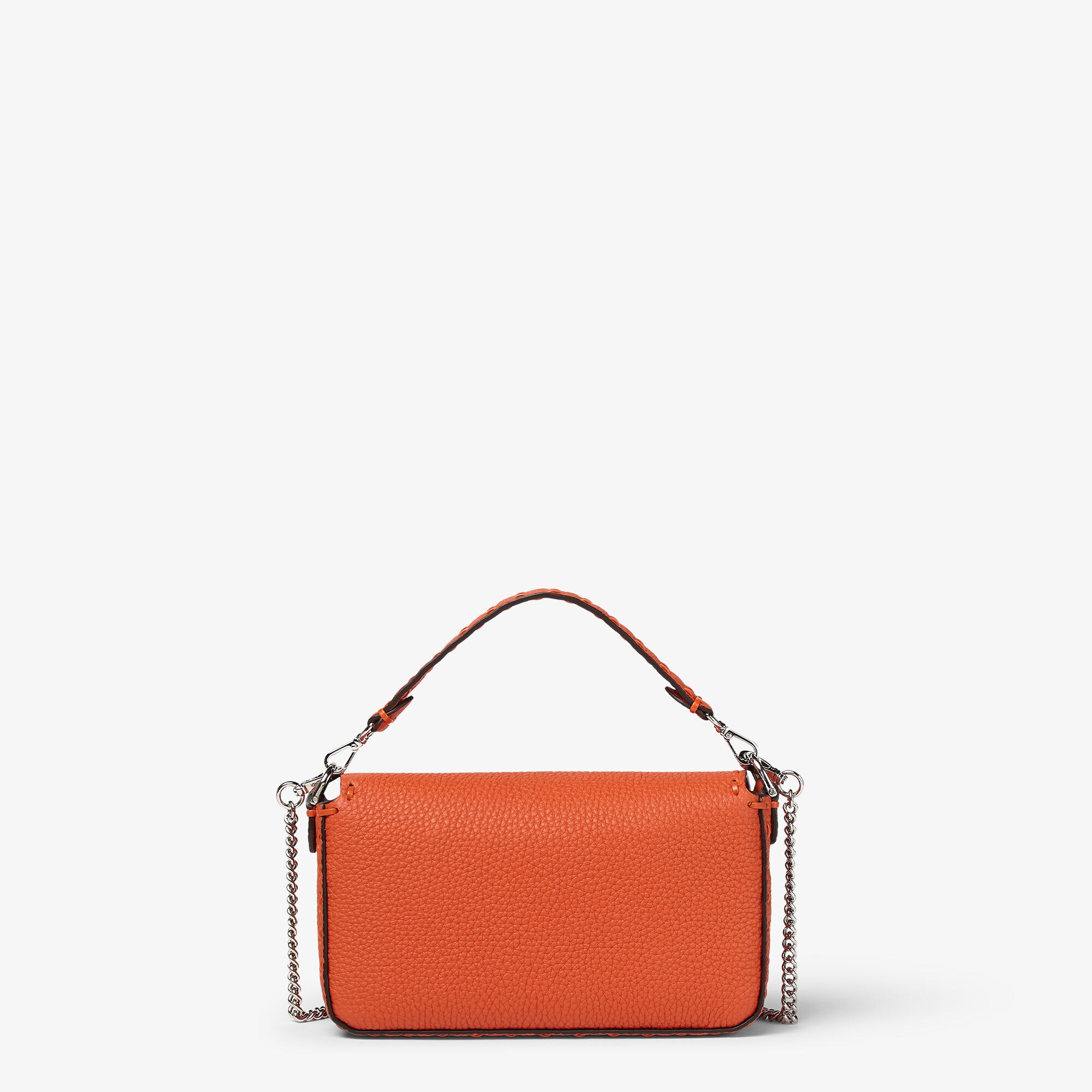 バゲット ミニ カーフレザー オレンジ | Fendi