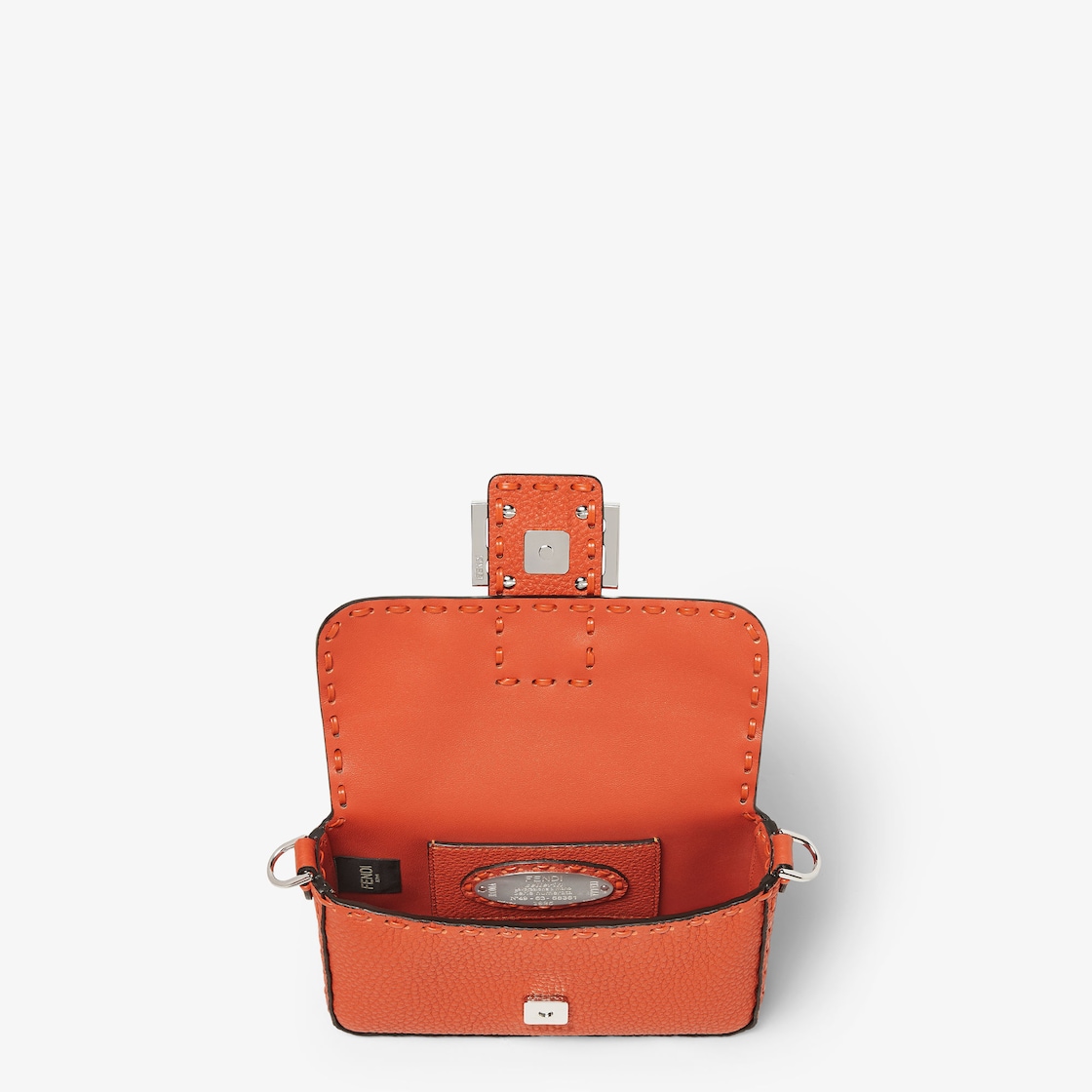 Baguette Mini Cuoio Romano leather Orange - Image 7/9