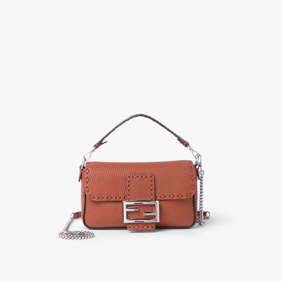 Fendi Baguette Mini In Brown