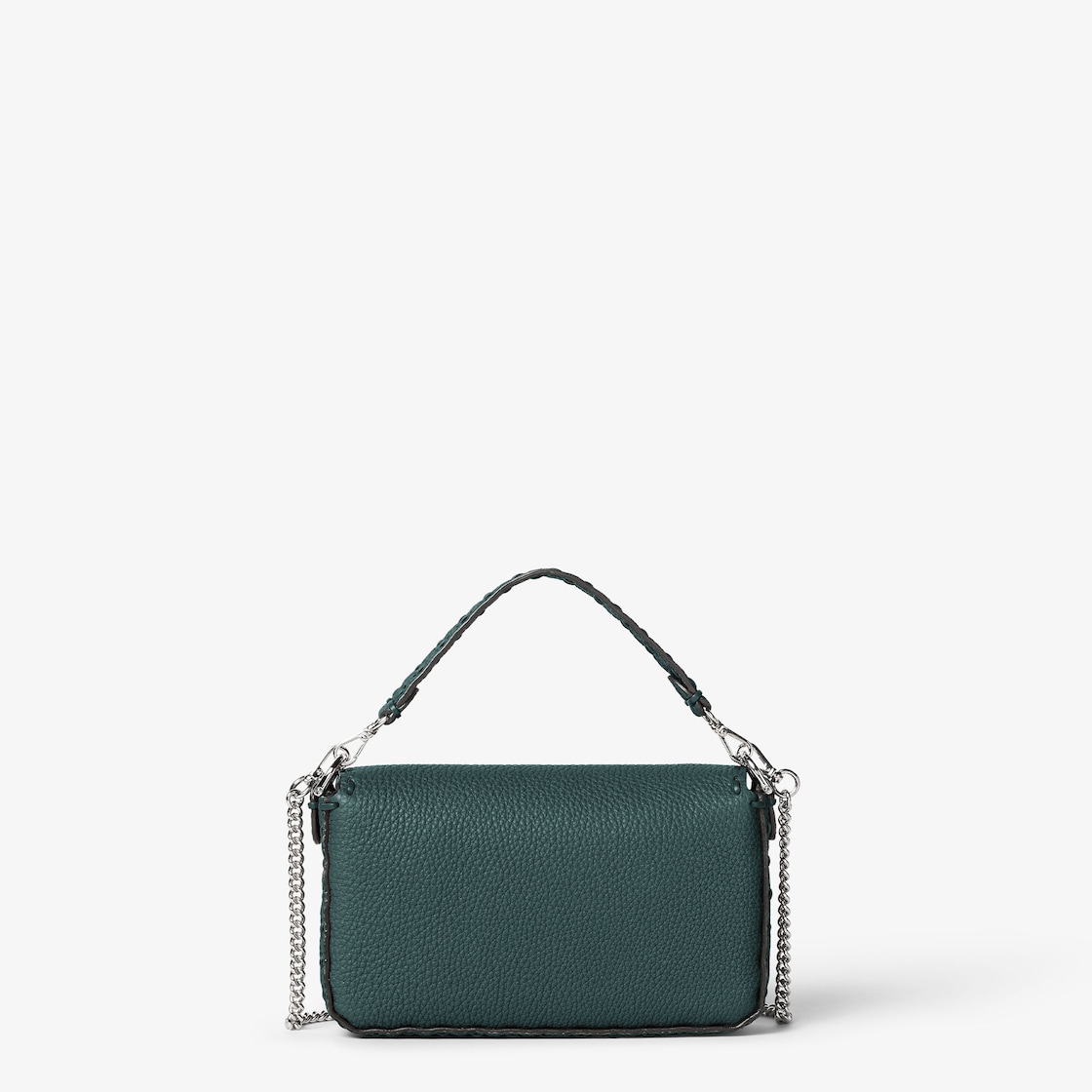 Baguette Mini Cuoio Romano leather Green - Image 3/5