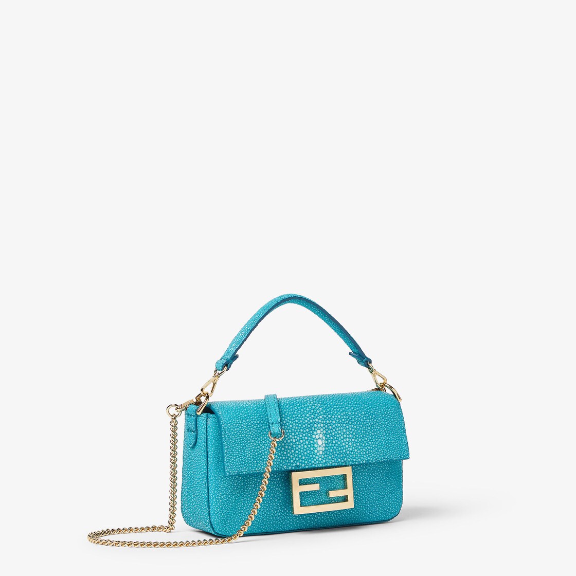 Baguette® Mini Fine leathers Light blue - Image 3/5