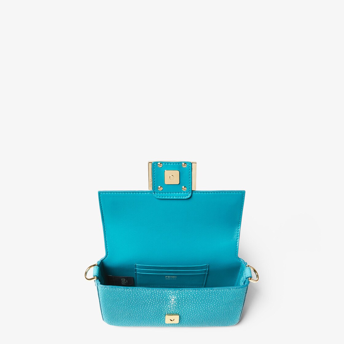 Baguette® Mini Fine leathers Light blue - Image 5/5