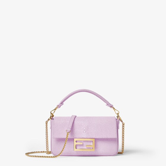 Fendi Baguette Mini In Purple