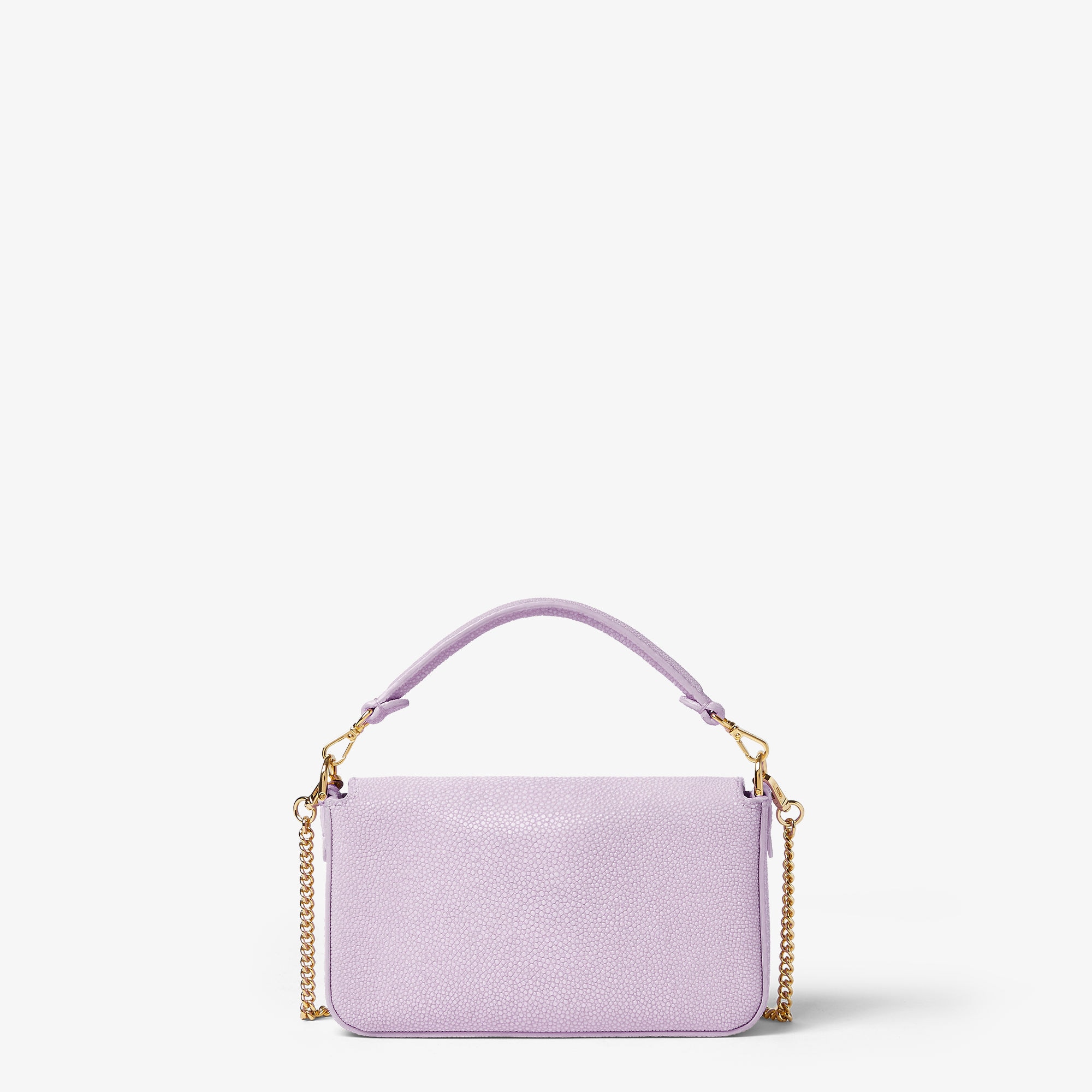 バゲット® ミニ プレシャスレザー パープル | Fendi