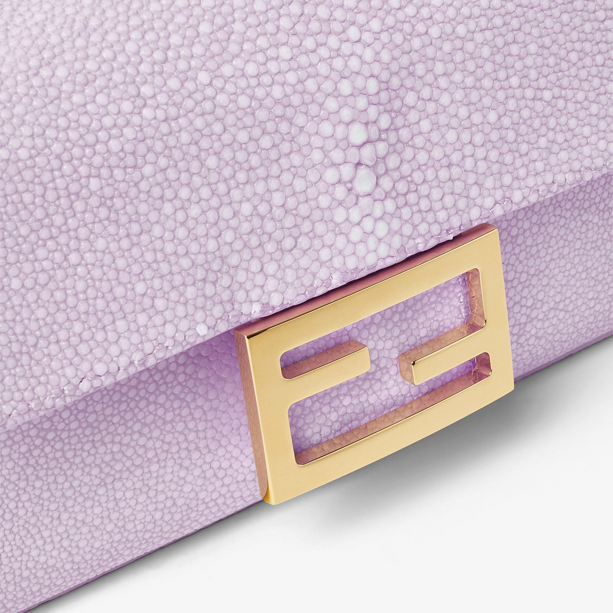 バゲット® ミニ プレシャスレザー パープル | Fendi