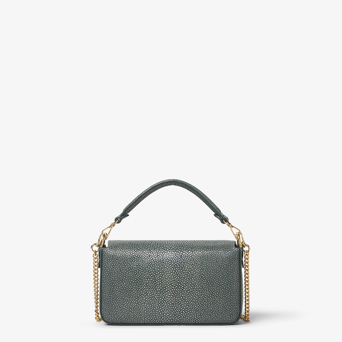 Baguette Mini Fine leathers Green - Image 4/5