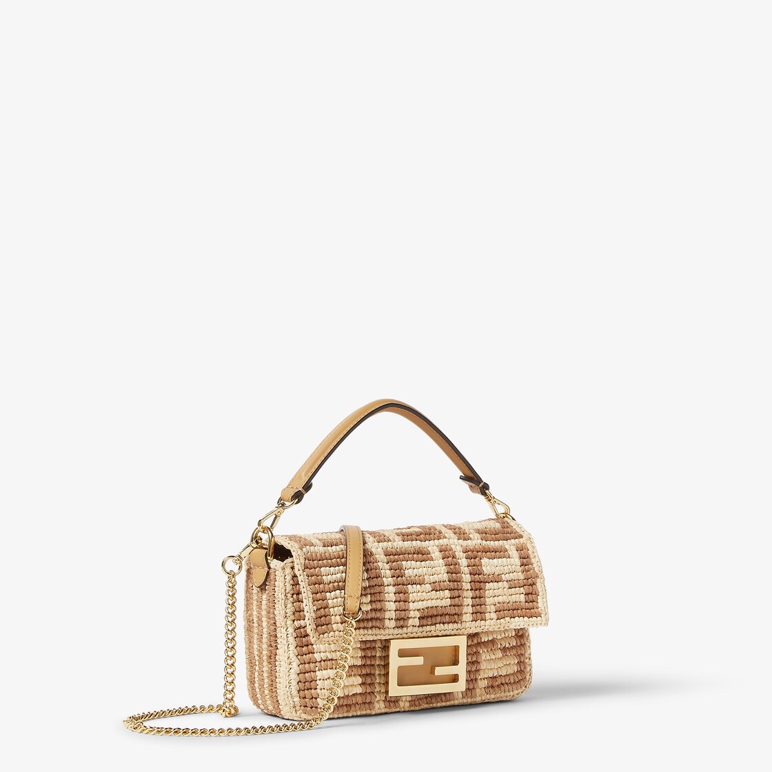 Baguette Mini Raffia Beige - Image 2/5