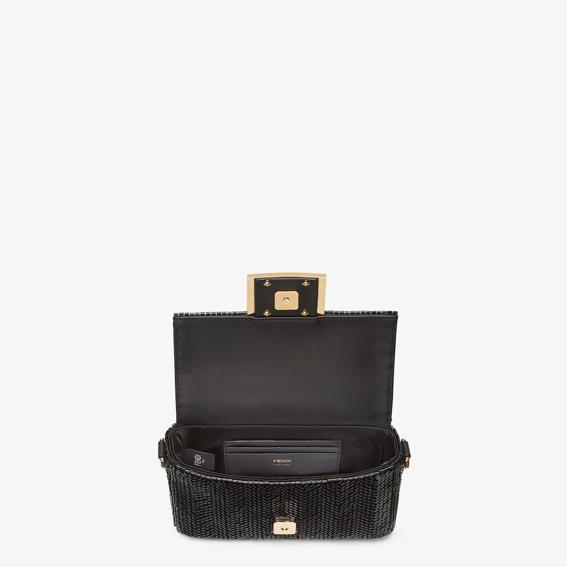 Baguette Mini Sequins or crystals Black | Fendi Baguette Mini Sequins or crystals Black | Fendi