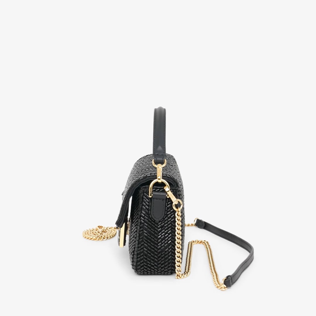 Baguette Mini Sequins or crystals Black | Fendi Baguette Mini Sequins or crystals Black | Fendi