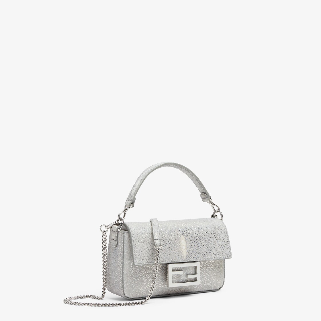 Baguette Mini Precious skin Silver - Image 2/5
