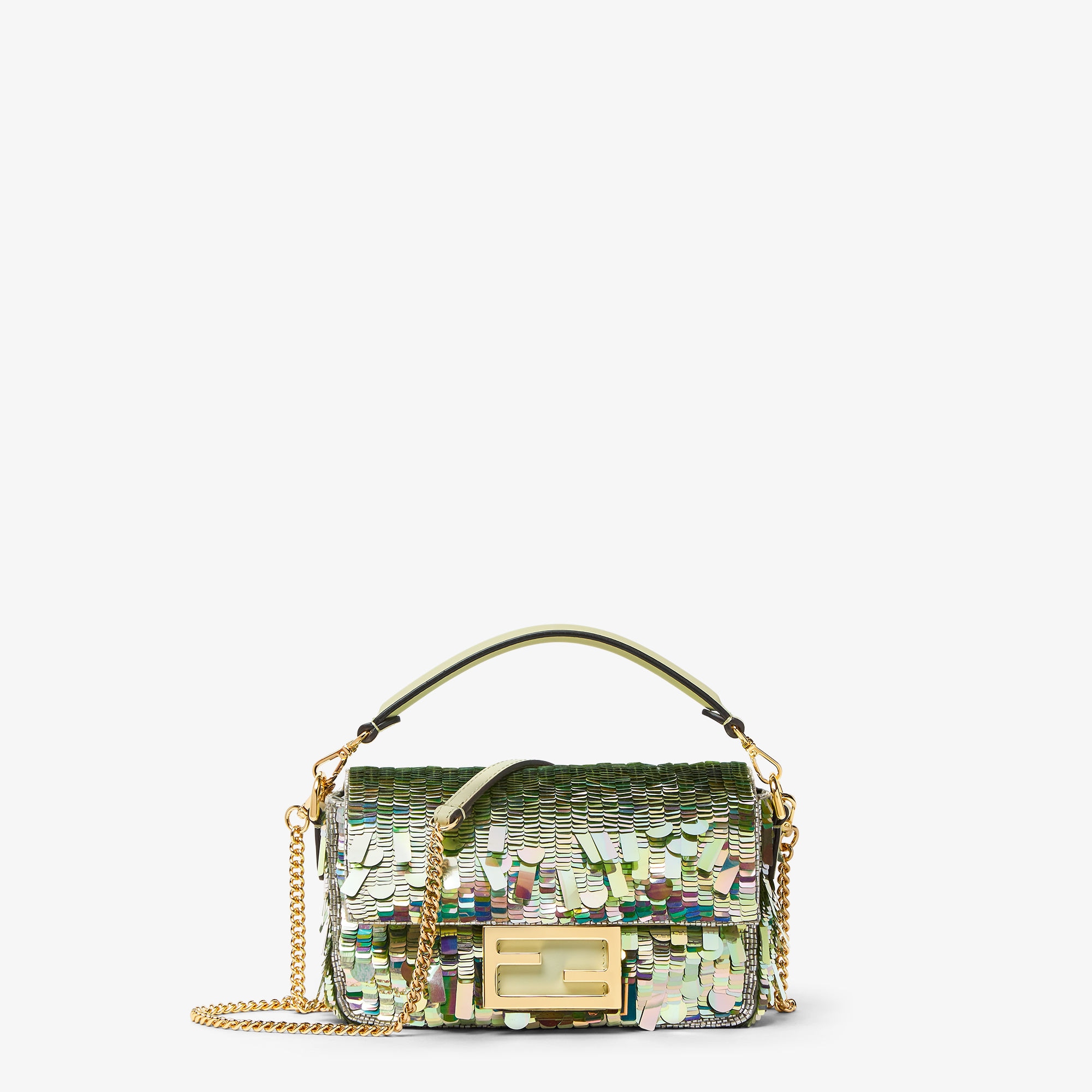 バゲット ミニ スパンコールまたはクリスタル マルチカラー | Fendi