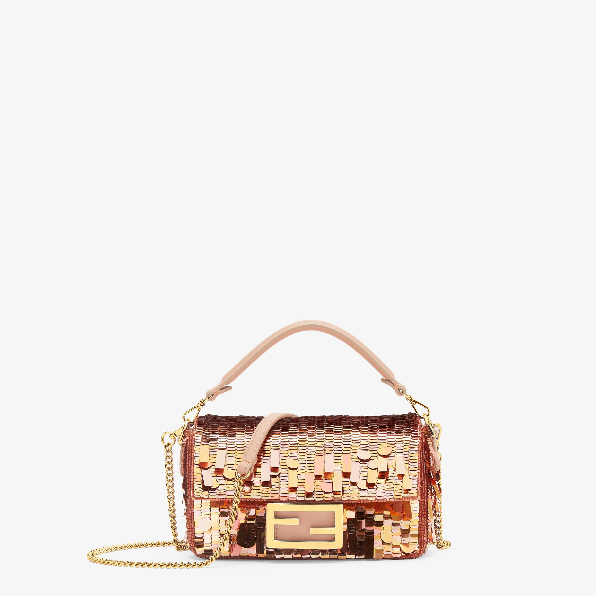 FENDI フェンディ FENDI チャームバッグバグス ミニカー リト ピンク