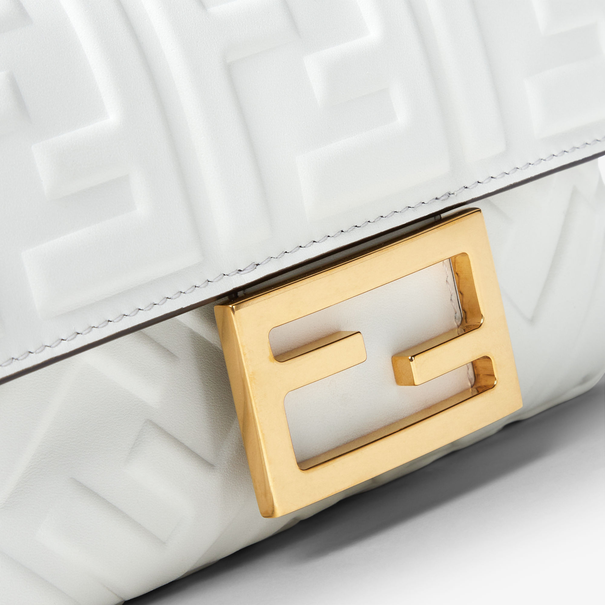 Baguette® Mini Leather White | Fendi