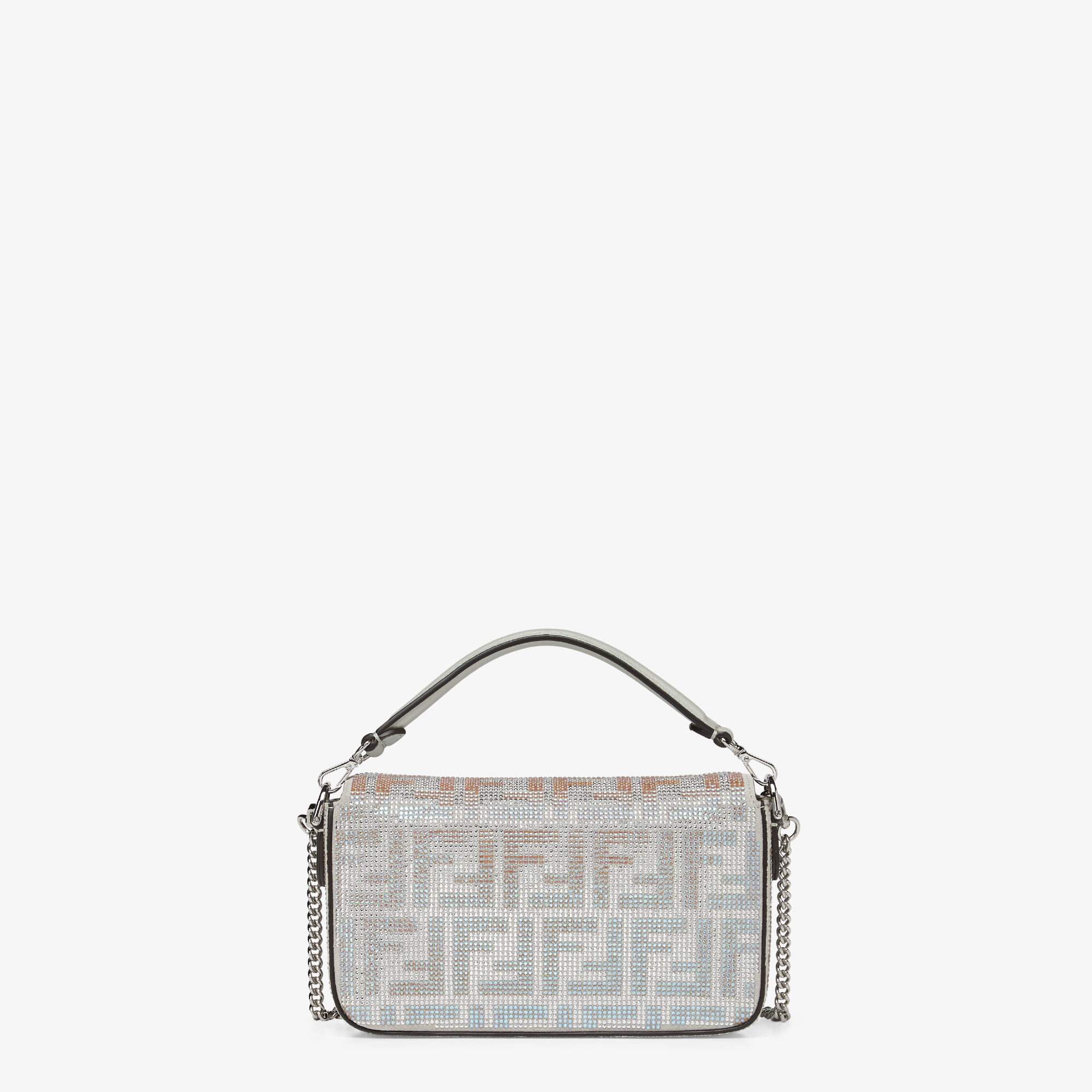 Baguette Mini Sequins or crystals White | Fendi Baguette Mini Sequins or crystals White | Fendi