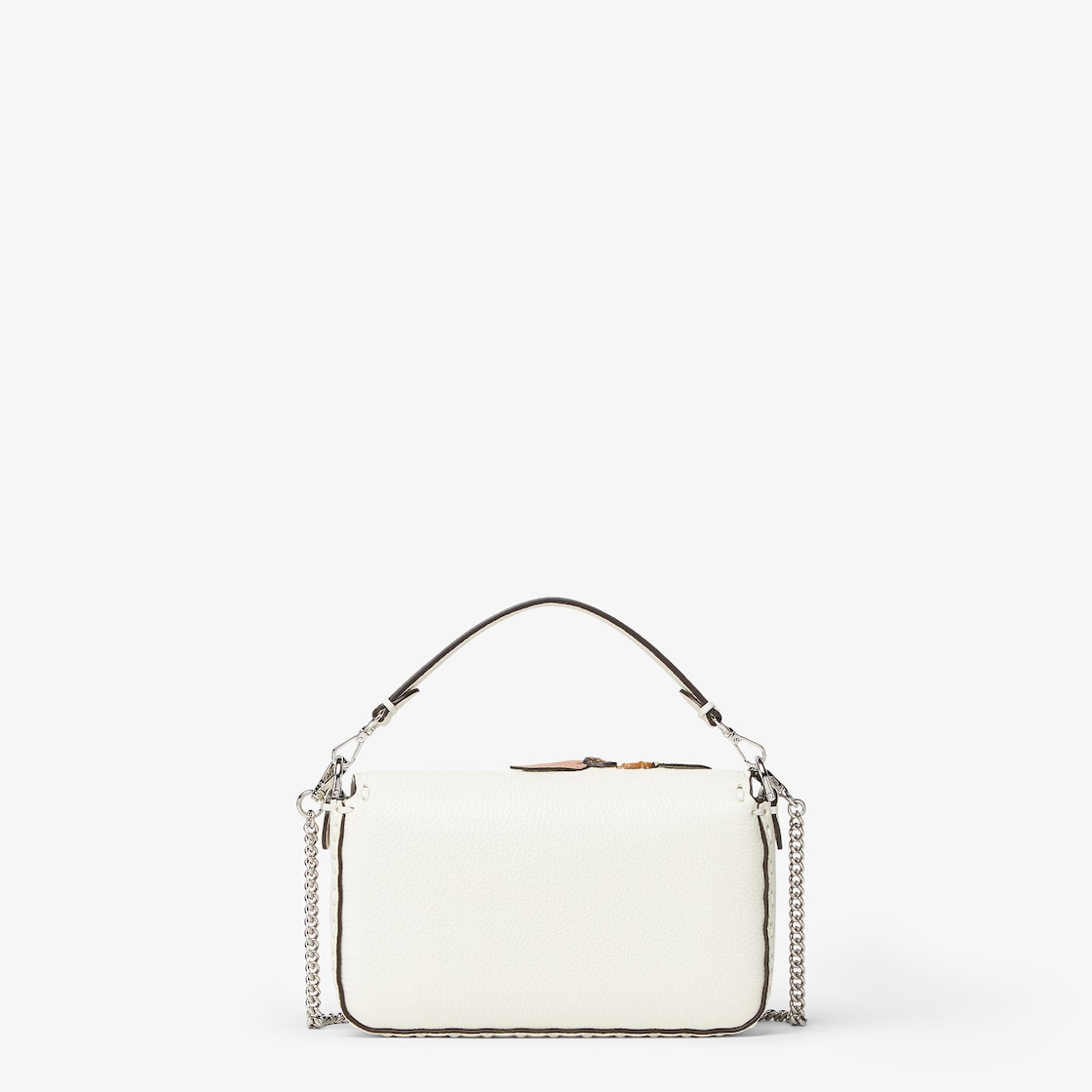 Baguette Mini Cuoio Romano leather White - Image 3/6