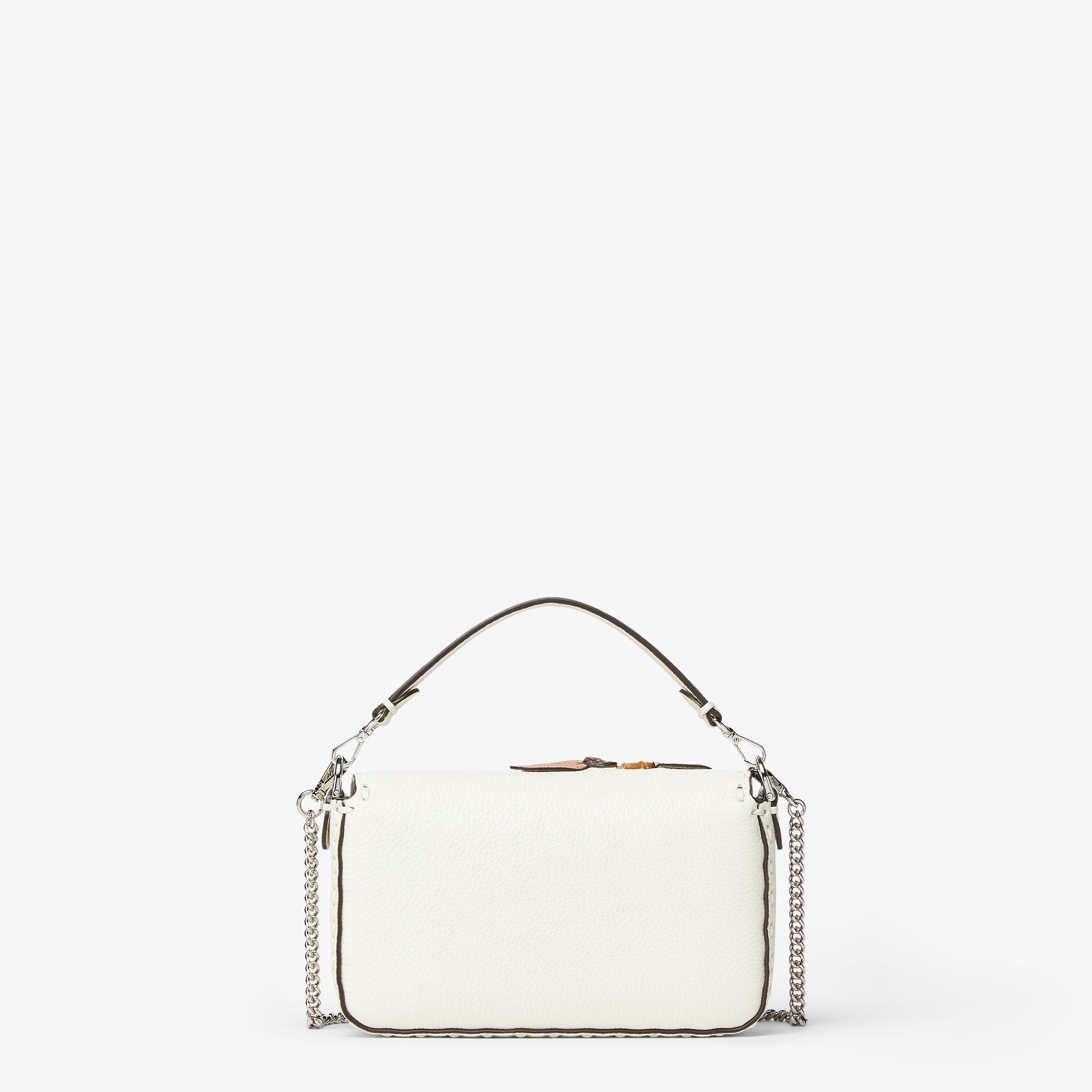 Baguette Mini Cuoio Romano leather White | Fendi