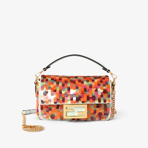 Fendi Baguette Mini In Multi