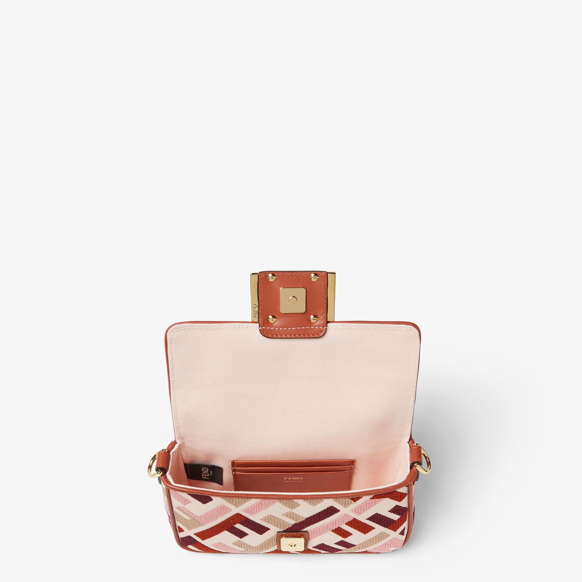 Baguette Mini Fabric Multicolor | Fendi