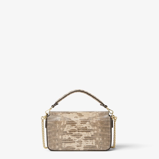 Fendi Iconic mini Baguette® bag made of exquisite beige agate | Thumbnail 3