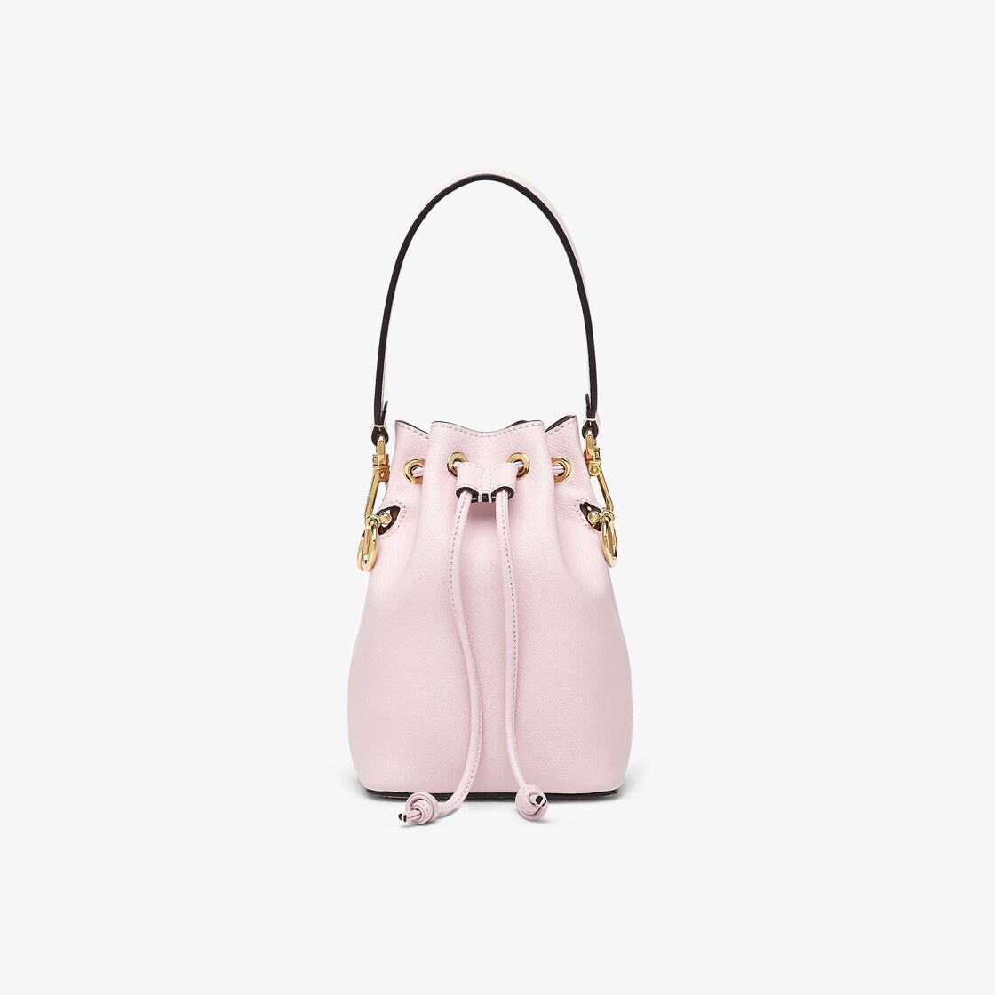 Mon Tresor - Pale pink leather mini bag