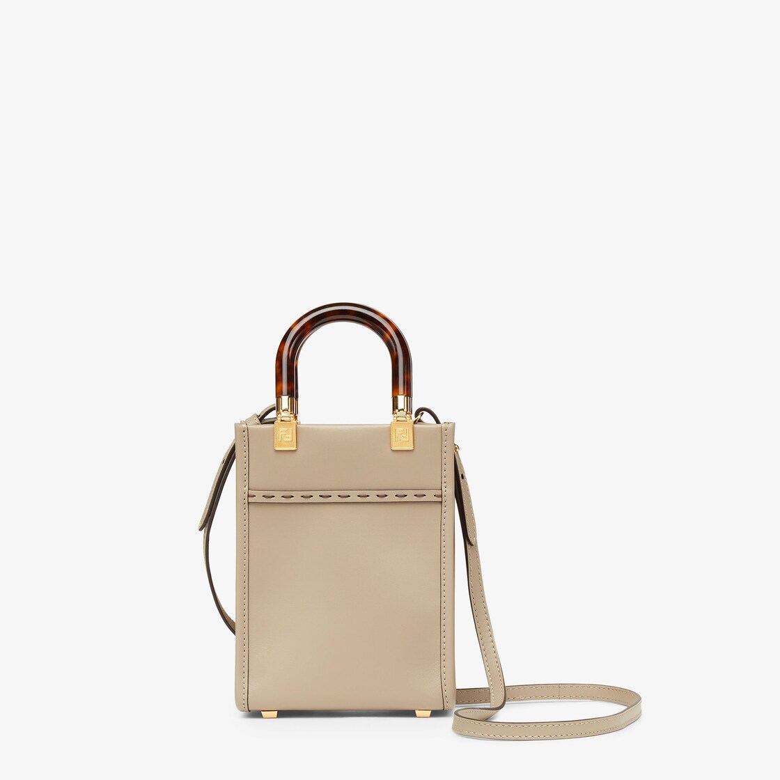 FENDI: mini bag for woman - Dove Grey