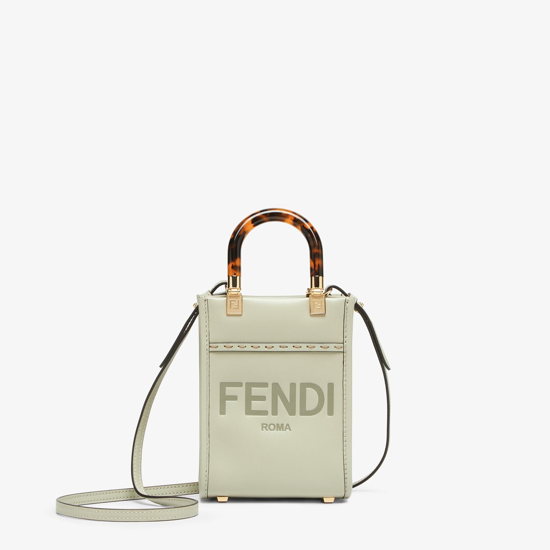 Fendi Sunshine Shopper Mini Crossbody Bag