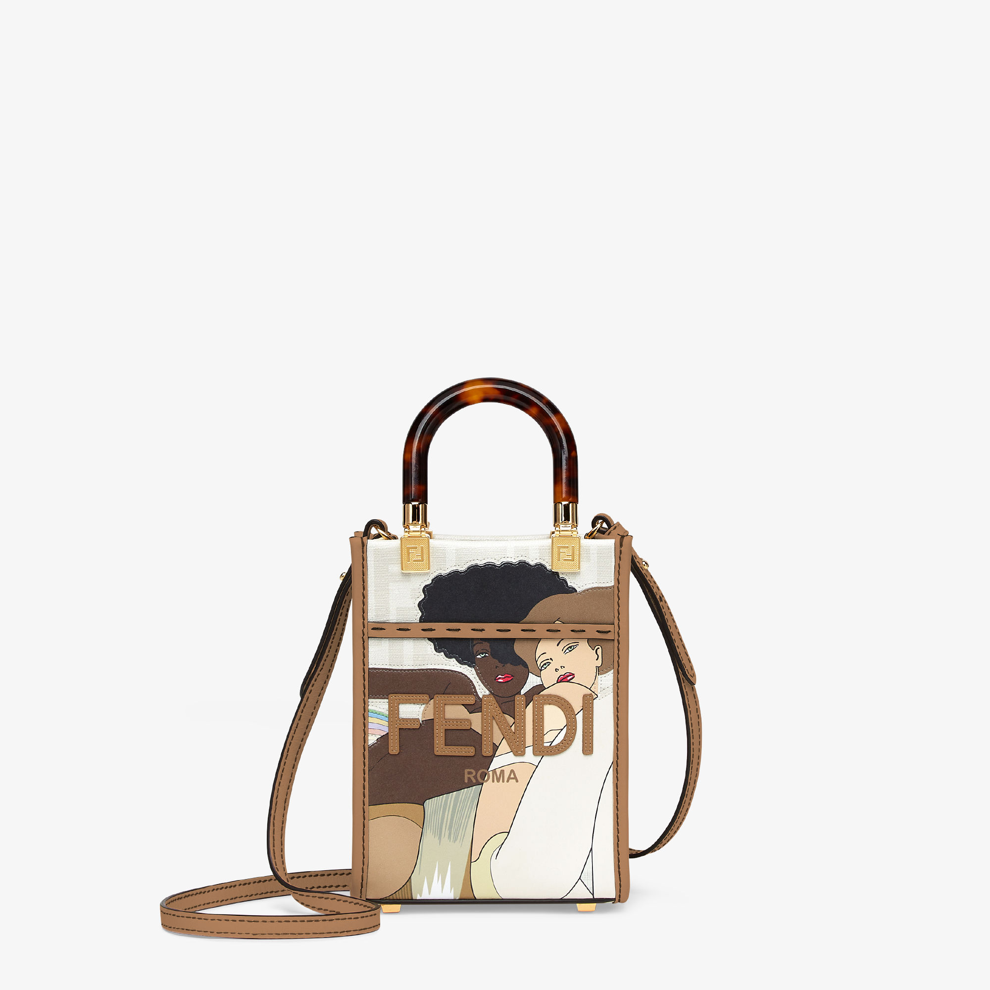 fendi mini shopper