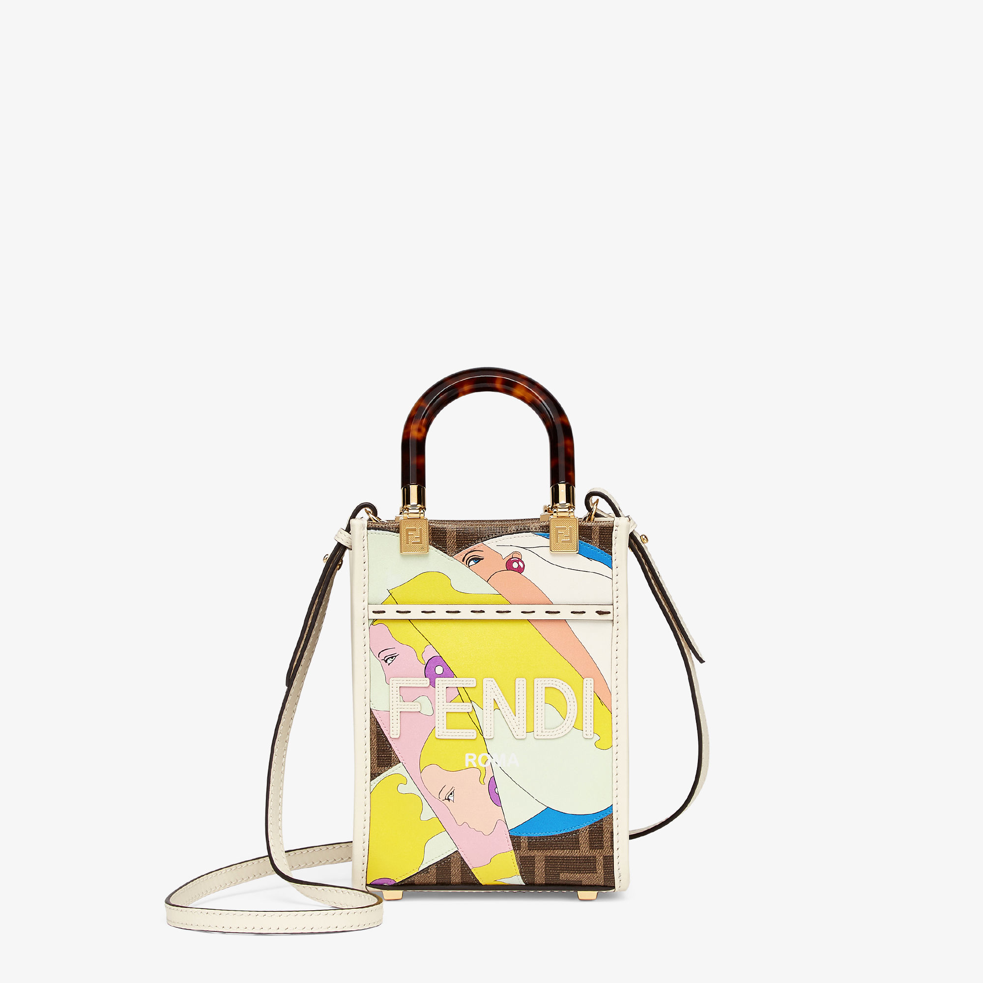 fendi mini sunshine shopper