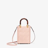 サンシャイン ショッパー スモール - ホワイトレザー ミニバッグ | Fendi サンシャイン ショッパー スモール - ホワイトレザー ミニバッグ | Fendi