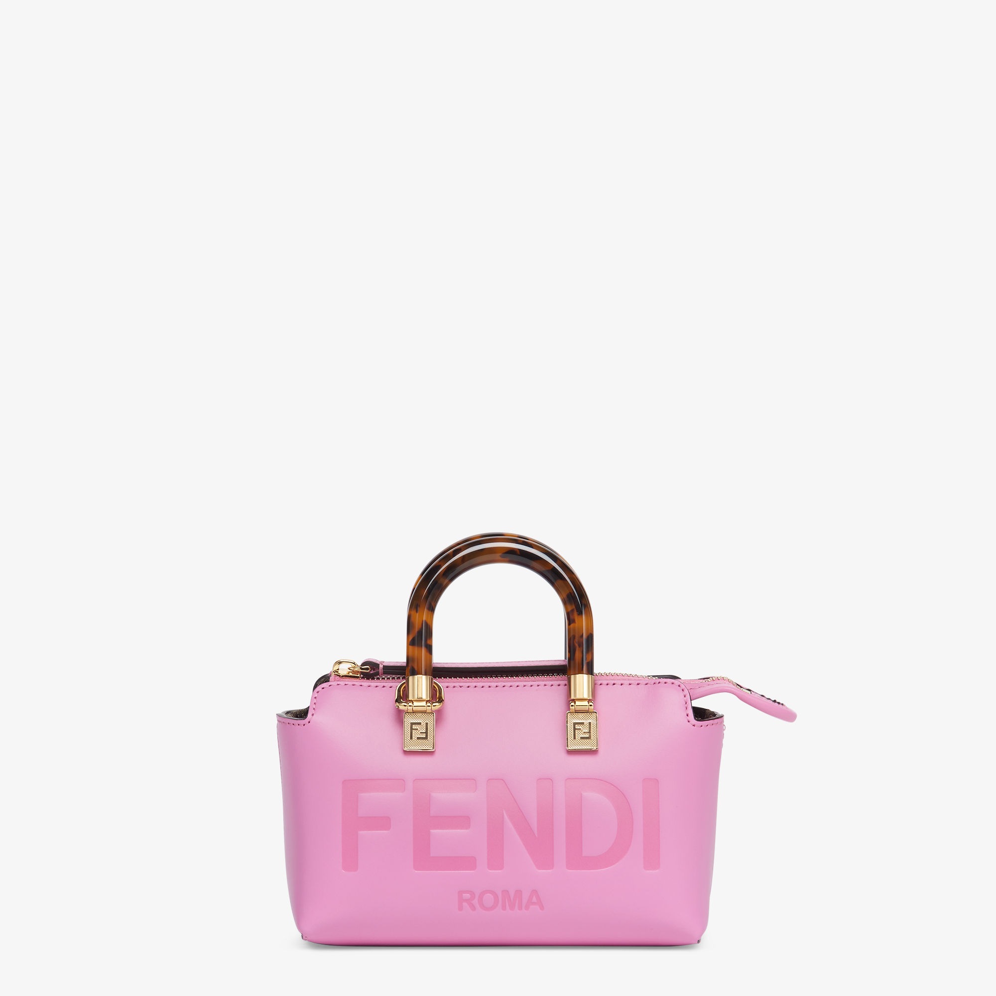 バイ ザ ウェイ ミニ - ピンクレザー ボストンバッグ スモール | Fendi