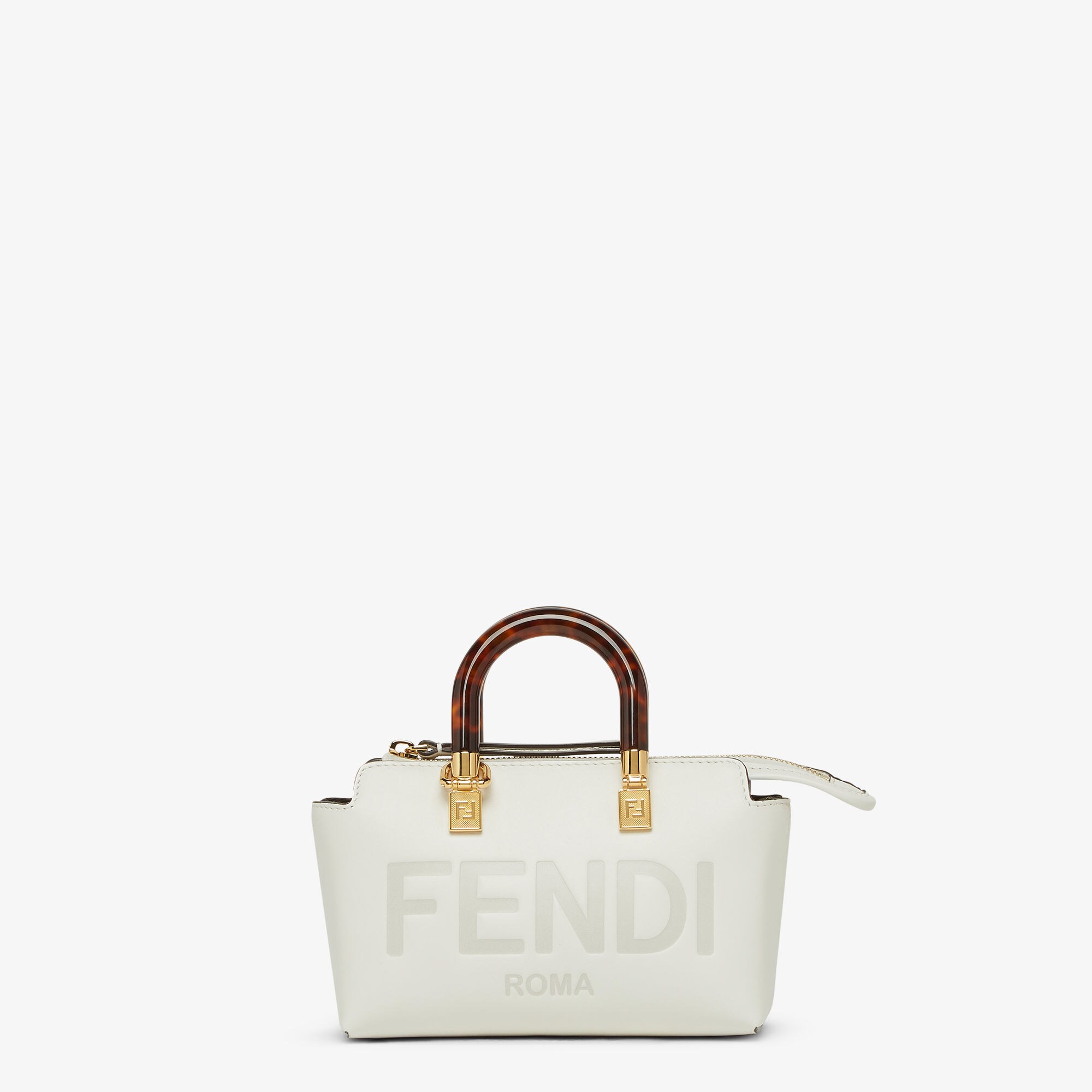 バイ ザ ウェイ ミニ - ホワイトレザー ボストンバッグ スモール | Fendi