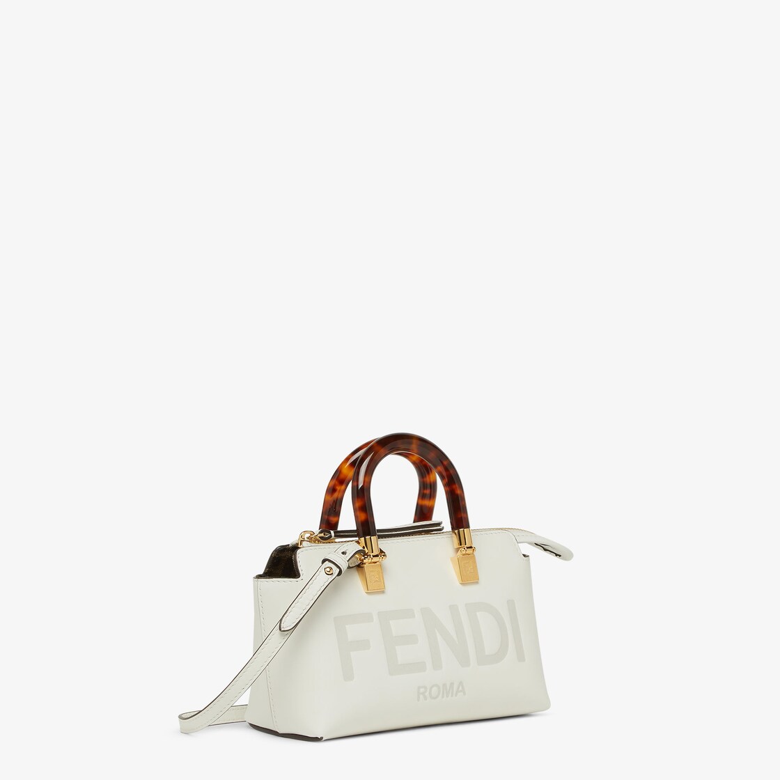 FENDI: By The Way bag in leather - Black  Fendi mini bag 8BS067ABVL online  at