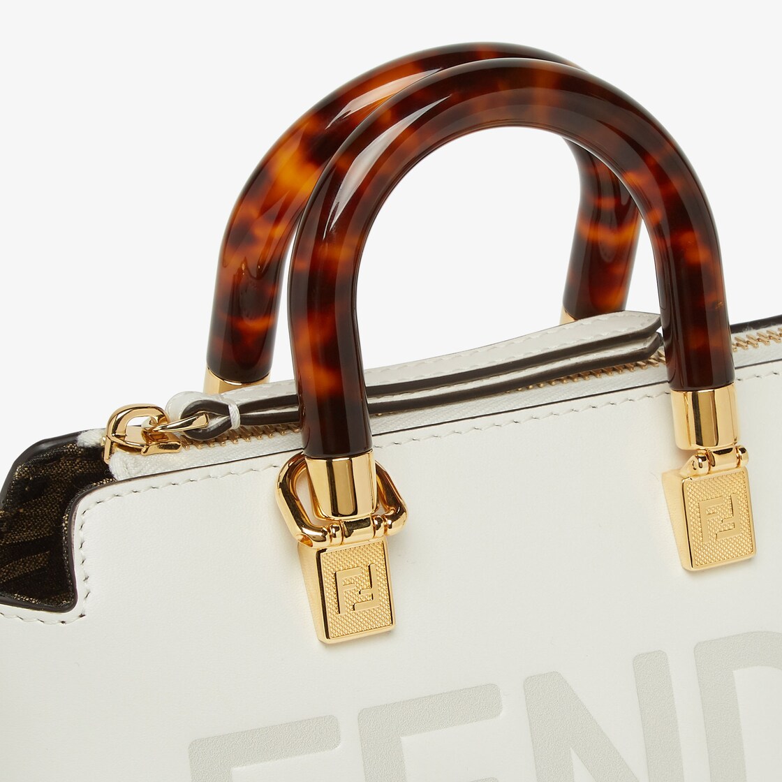 バイ ザ ウェイ ミニ - ホワイトレザー ボストンバッグ スモール | Fendi