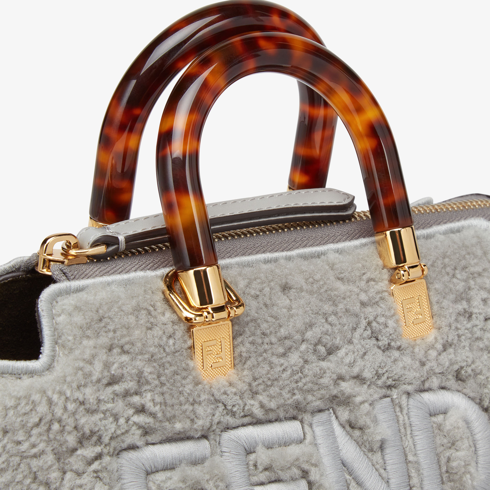 Boston Bags Grey Fendi