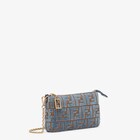 Baguette Pouch Fabric Light blue | Fendi