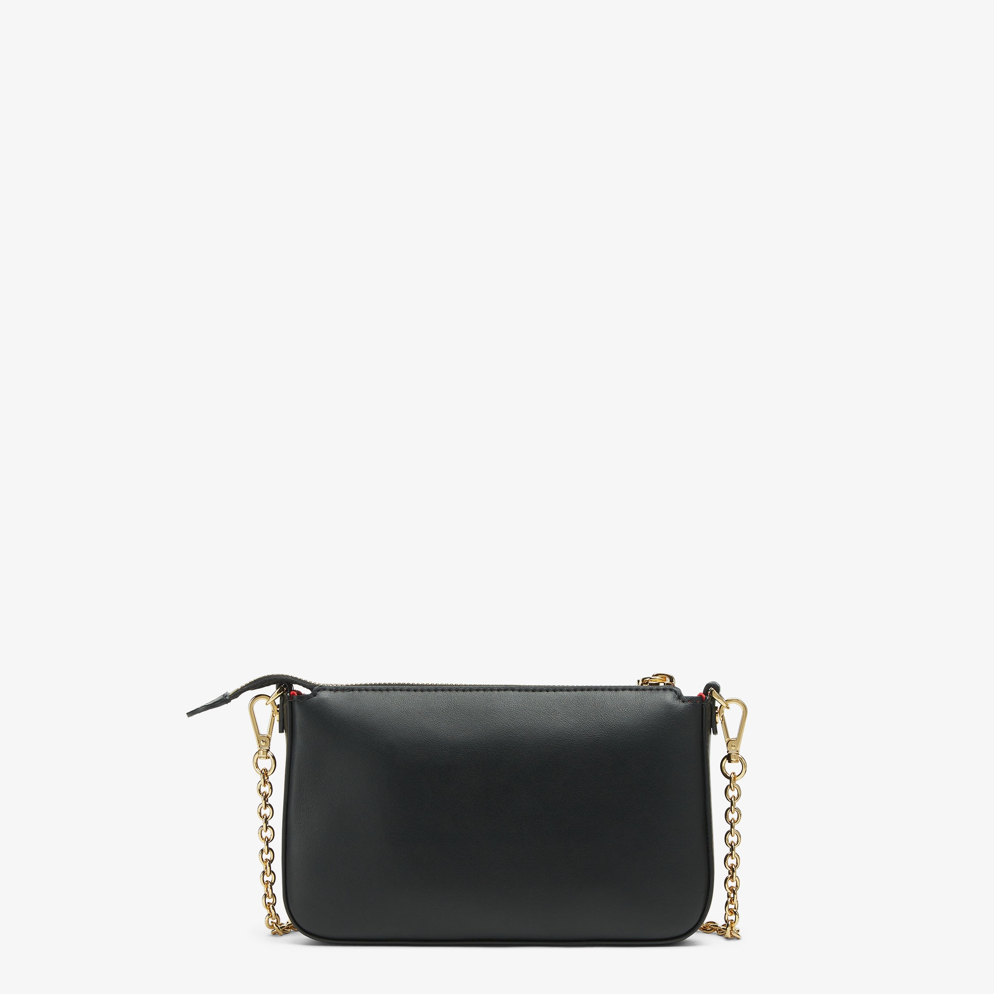 バゲット スリム クラッチ レザー ブラック | Fendi バゲット スリム クラッチ レザー ブラック | Fendi