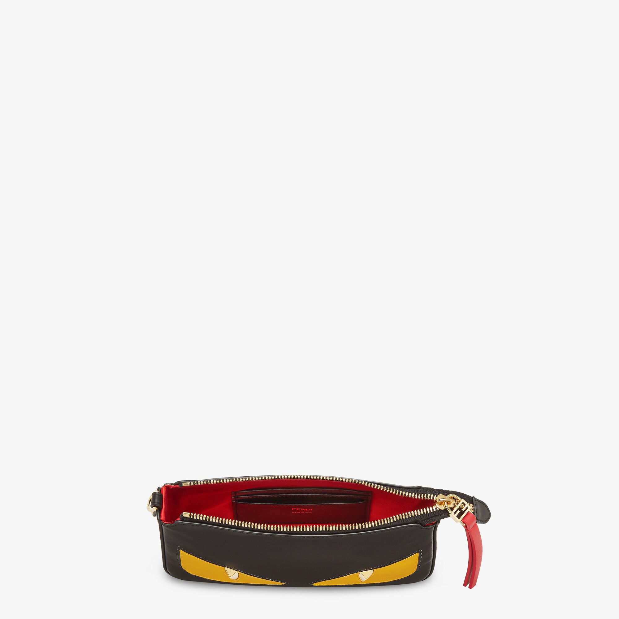 FENDI☆フラット バゲット ポーチ クラッチバッグ ミディアム バゲット スリム クラッチ ファブリック ブラウン | Fendi