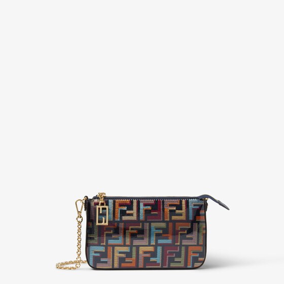 Fendi Baguette Pouch In Multi