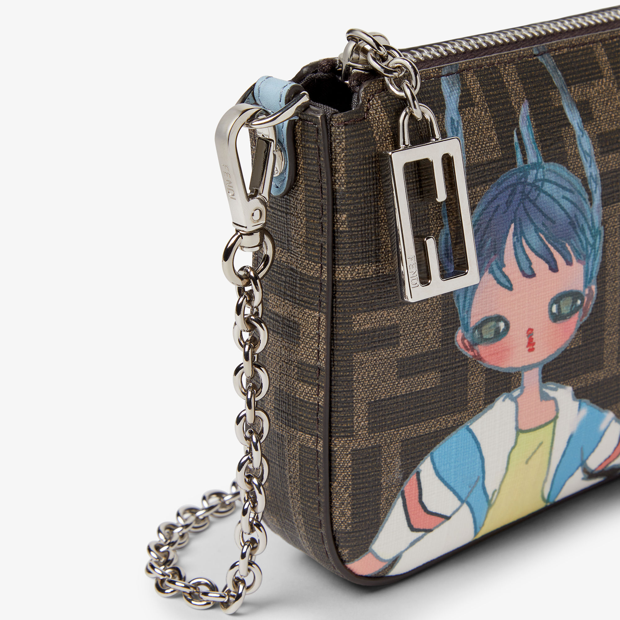 Fantastic Fendi Future Baguette Pouch - Multicolour | FENDI