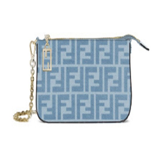 Fendi Baguette Pouch In Multi