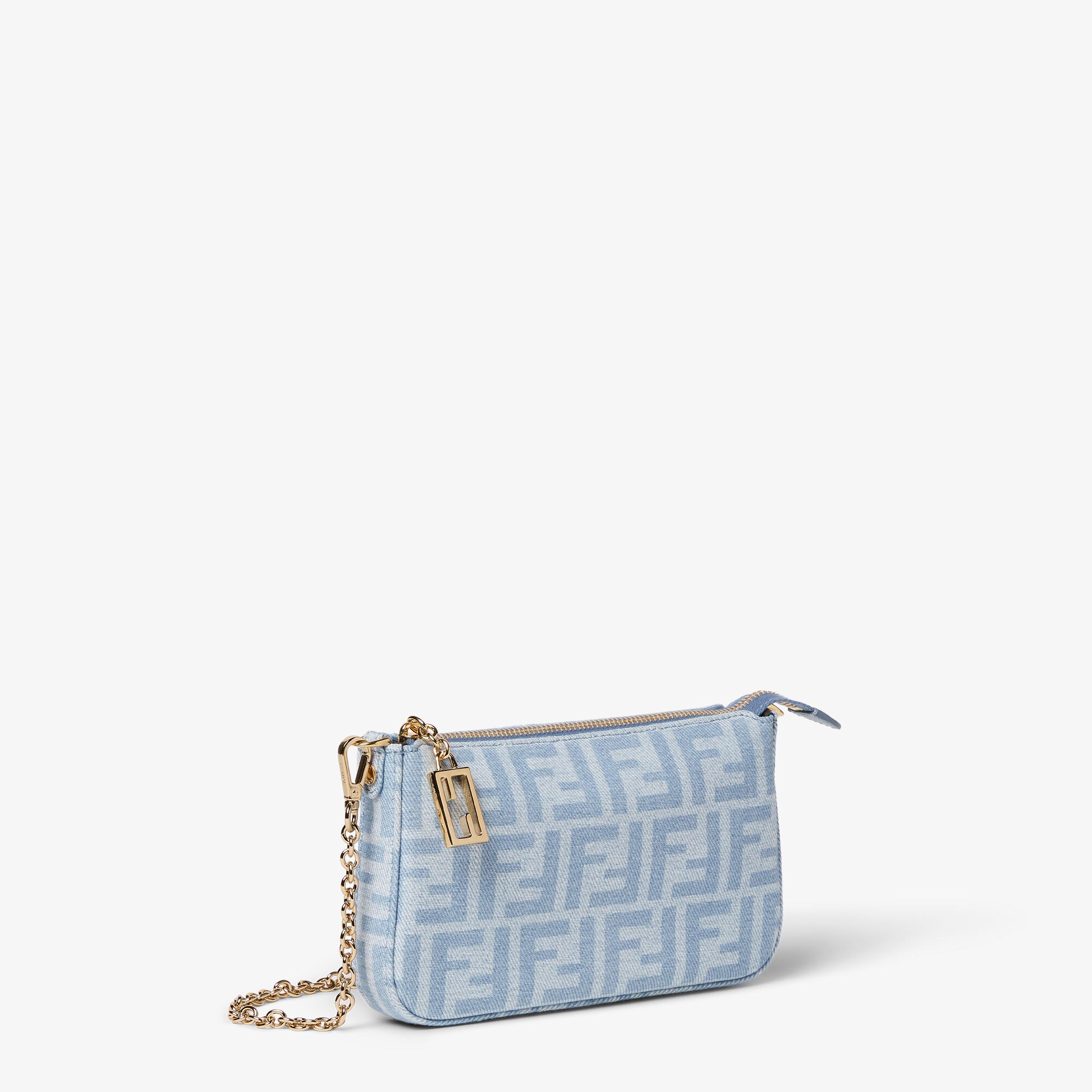 Baguette Pouch - Light blue | FENDI US