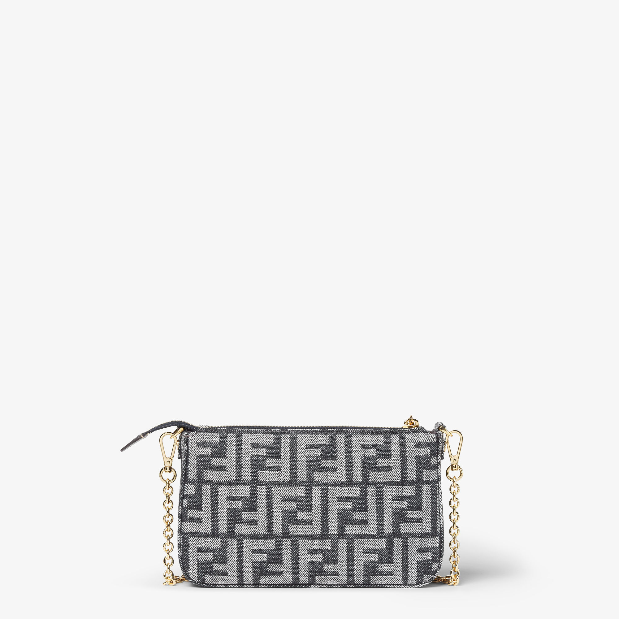 Baguette Pouch Fabric Blue | Fendi