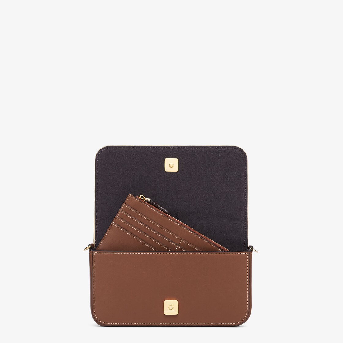 Fendigraphy Wallet On Chain Cotton Beige - Image 3/6