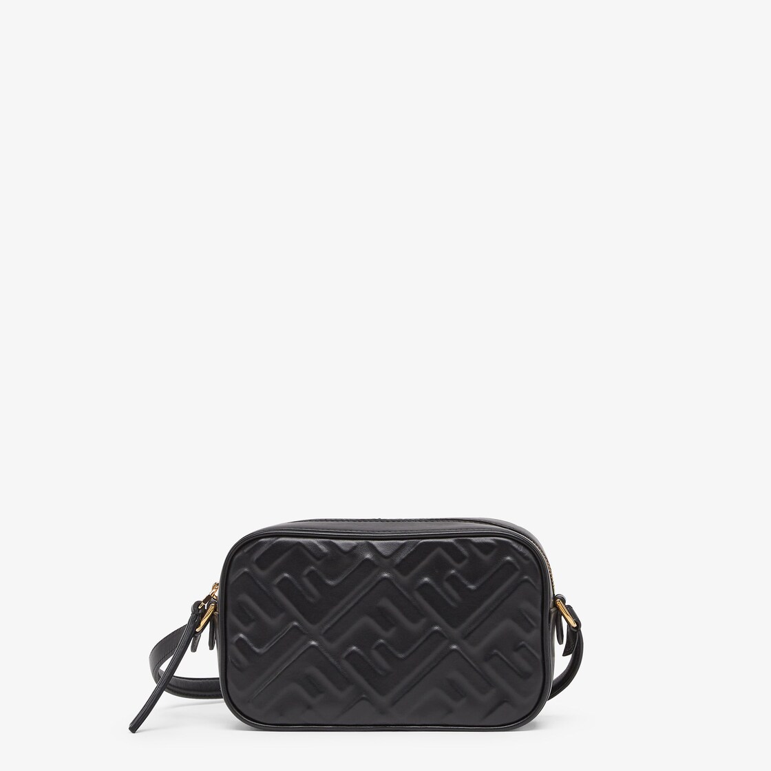 FENDI Mini Camera Case Cross Body Bag in Black