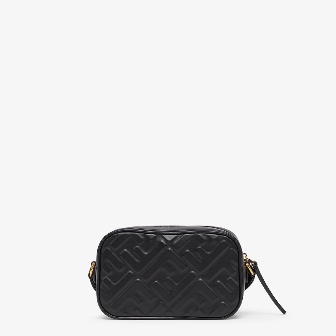 Fendi Black Embossed Camera Bag W Tassel